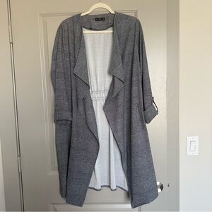 F&F Women Coat Lightweight Open Front size US14 with Side Pockets